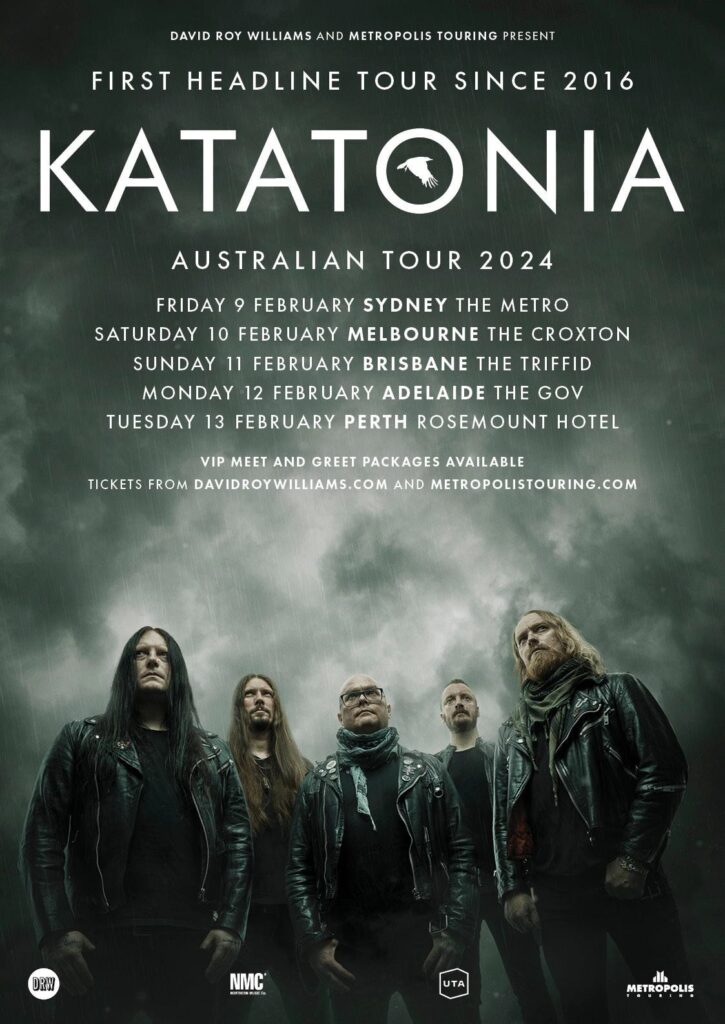 katatonia australian tour