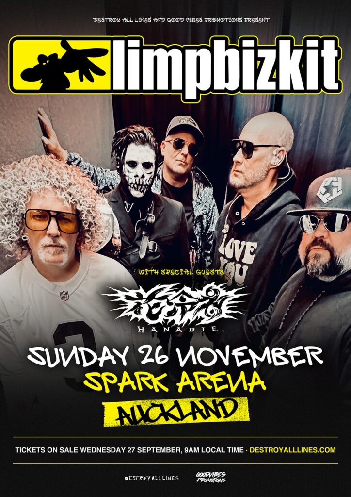 limp bizkit tour nz tickets