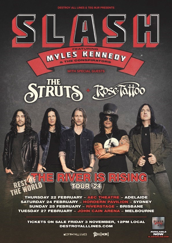 SLASH FEAT. MYLES KENNEDY & THE CONSPIRATORS The River Is Rising