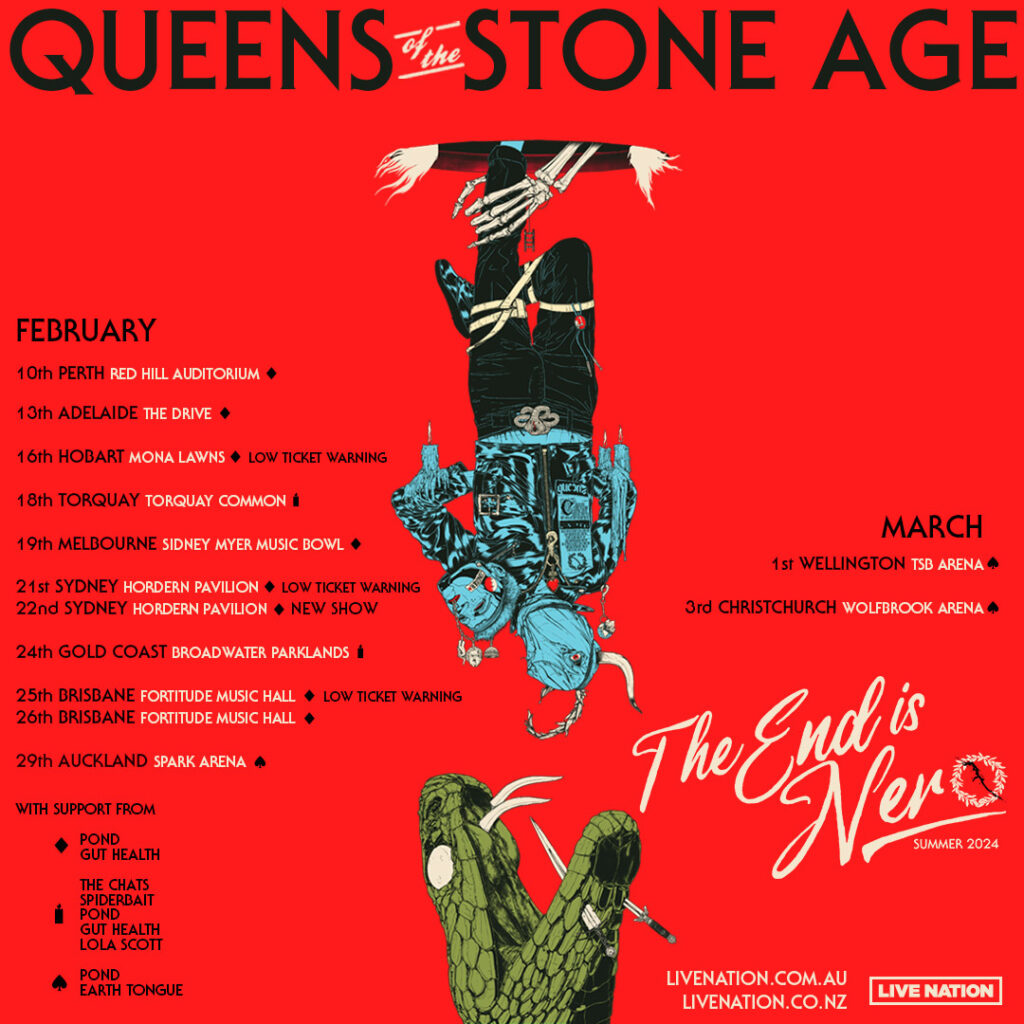 queens of the stone age tour australia 2023