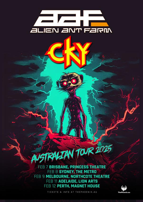 ALIEN ANT FARM & CKY ANNOUNCE AUSTRALIAN COHEADLINE TOUR The Rockpit