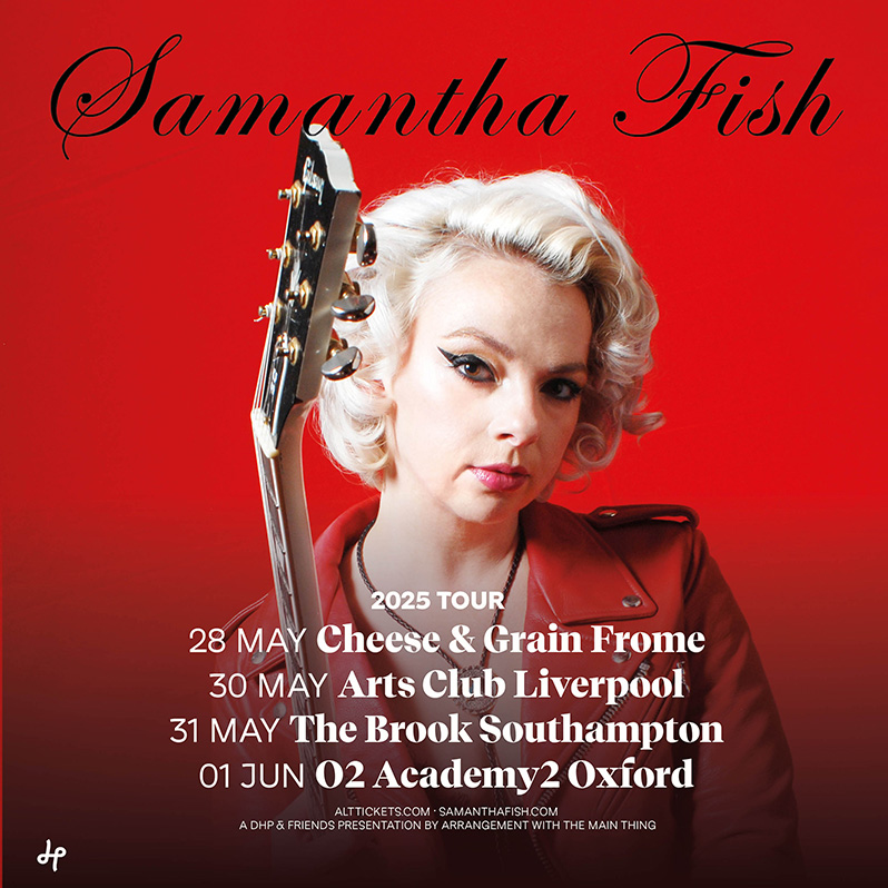 SAMANTHA FISH Announces May/June 2025 UK Tour The Rockpit