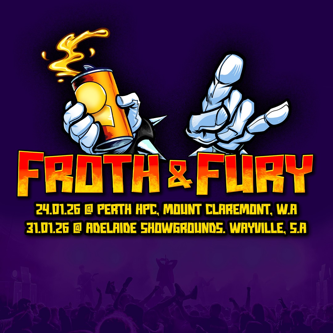 FROTH & FURY FEST 2026! – New City. New Venue. New Date. Same Fury.