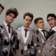 Split Enz B & W Suits