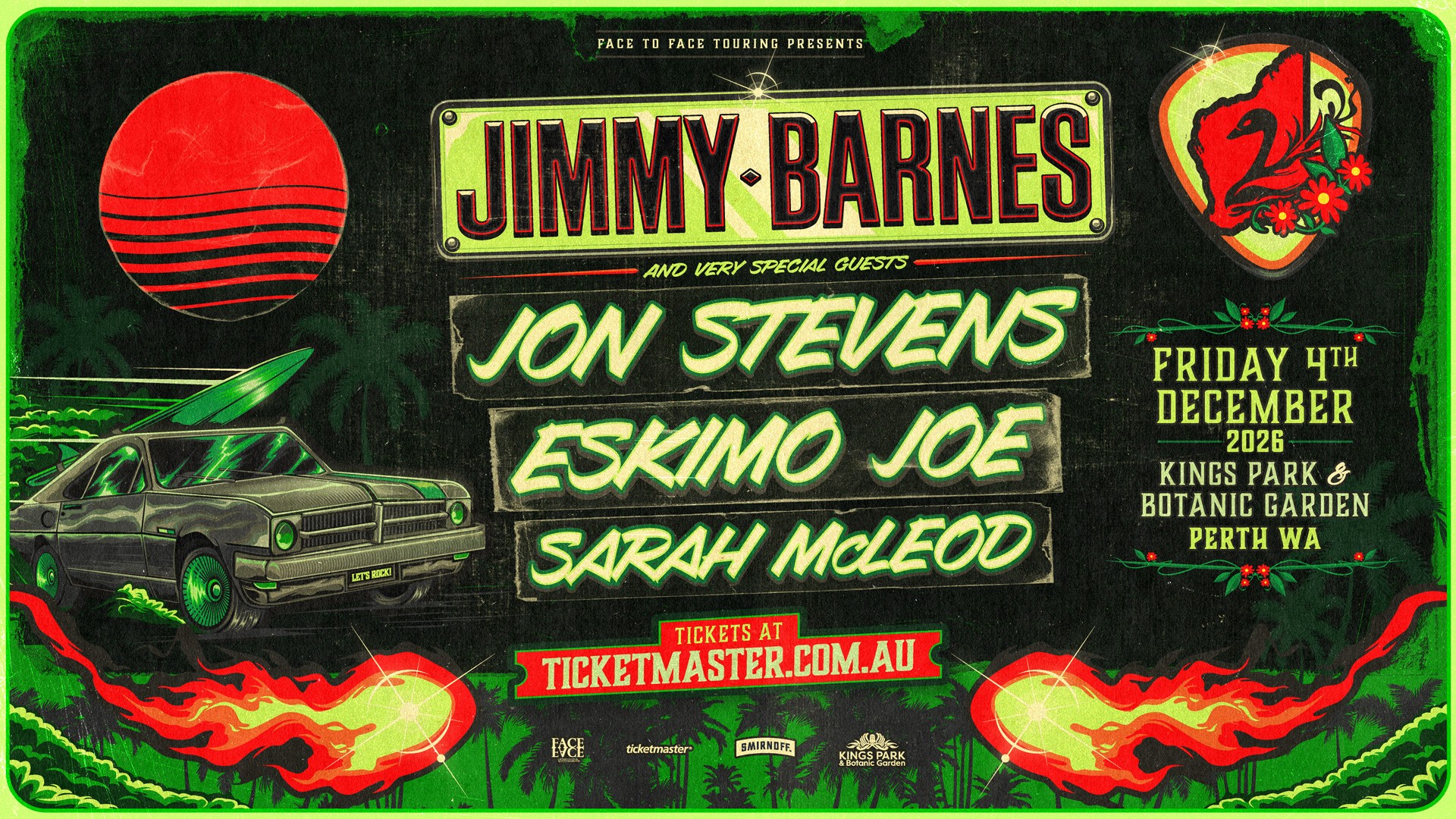 HUGE ALL STAR AUSSIE LINE-UP HEADING TO PERTH