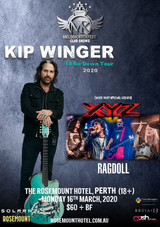 Kip Winger Australia 2020