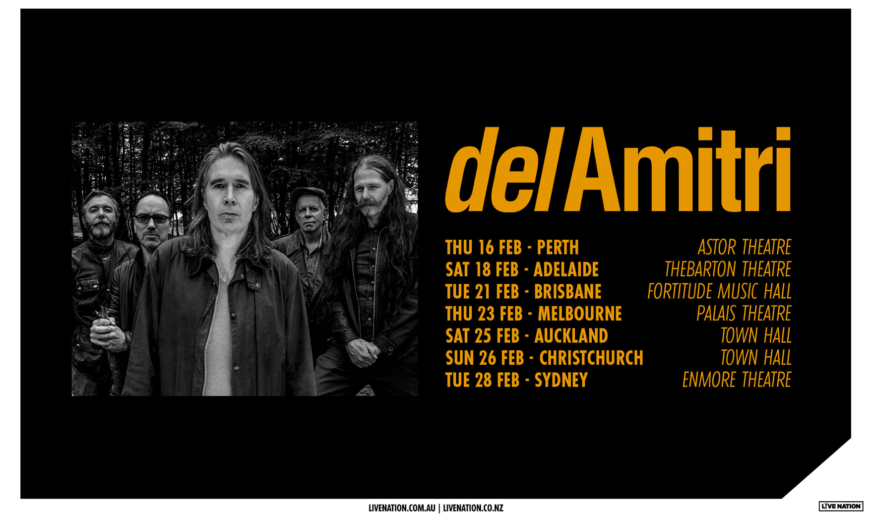 del amitri tour australia 2023